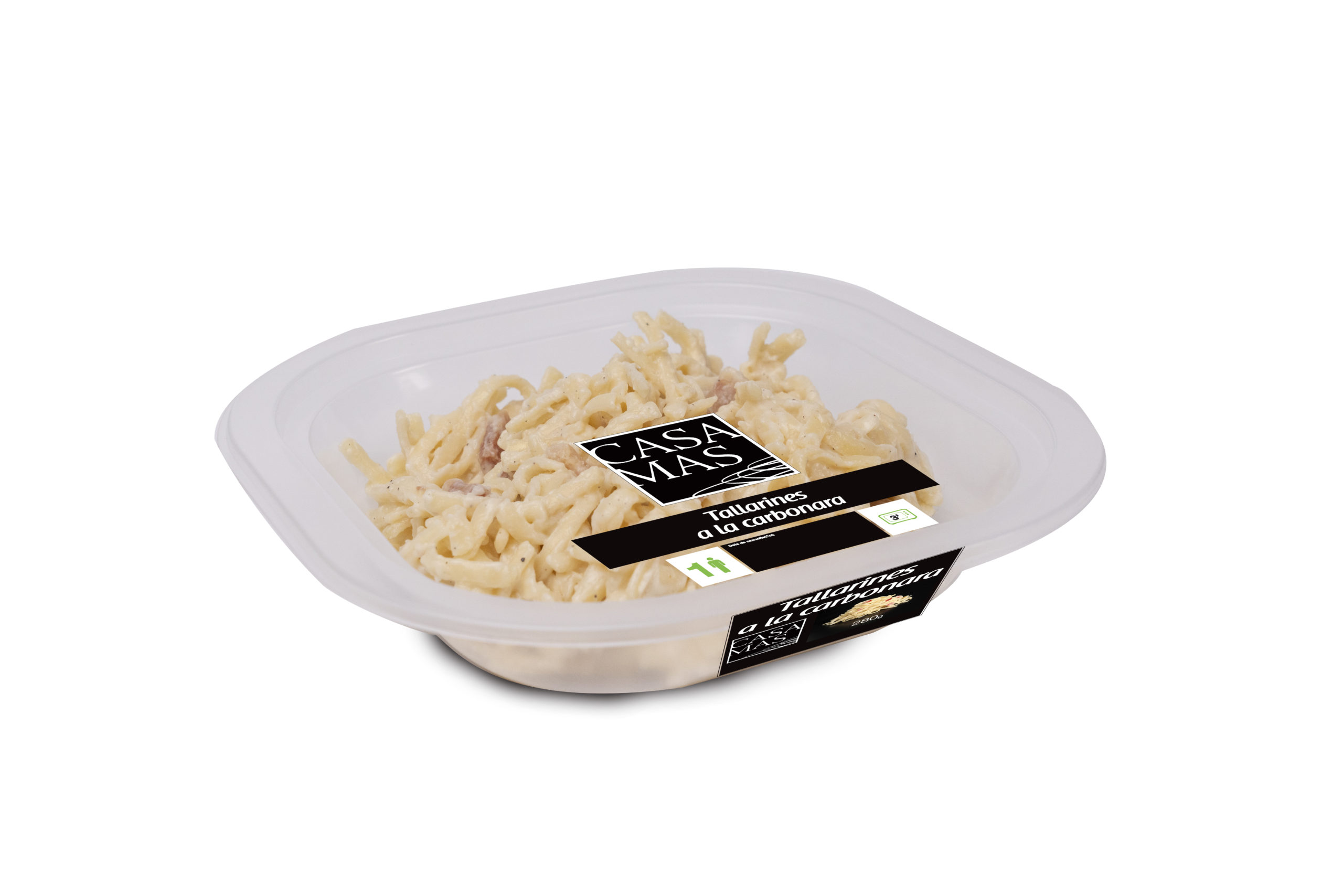 Tallarines a la carbonara