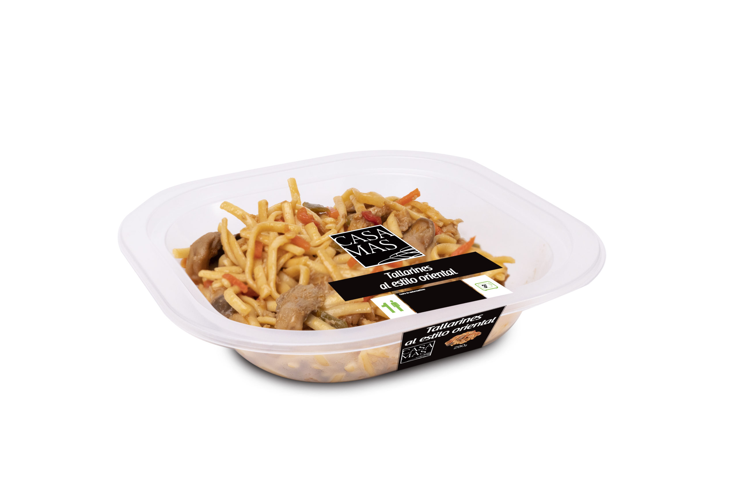 Tallarines a l’estil oriental