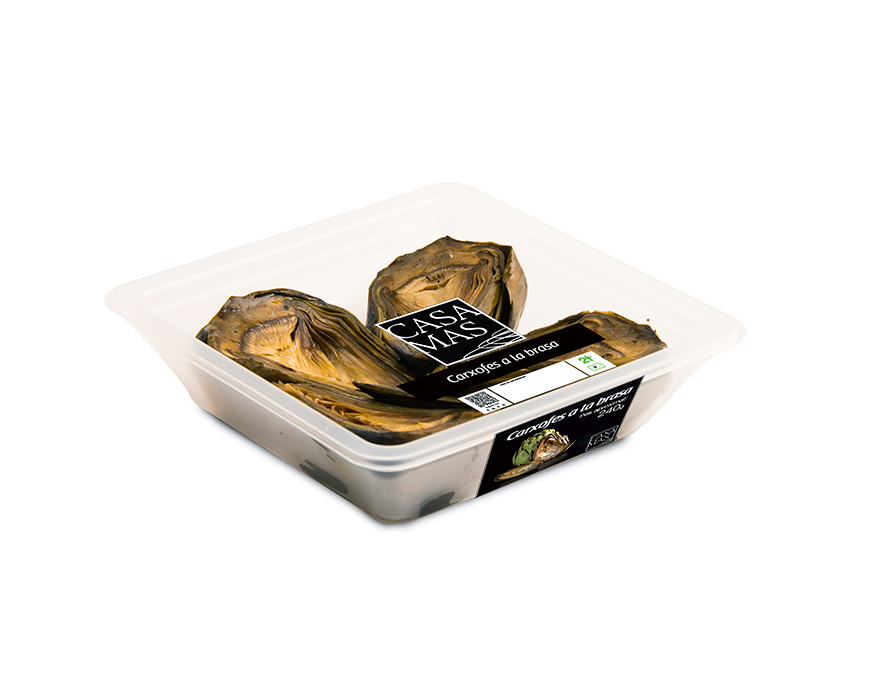 Alcachofas a la brasa